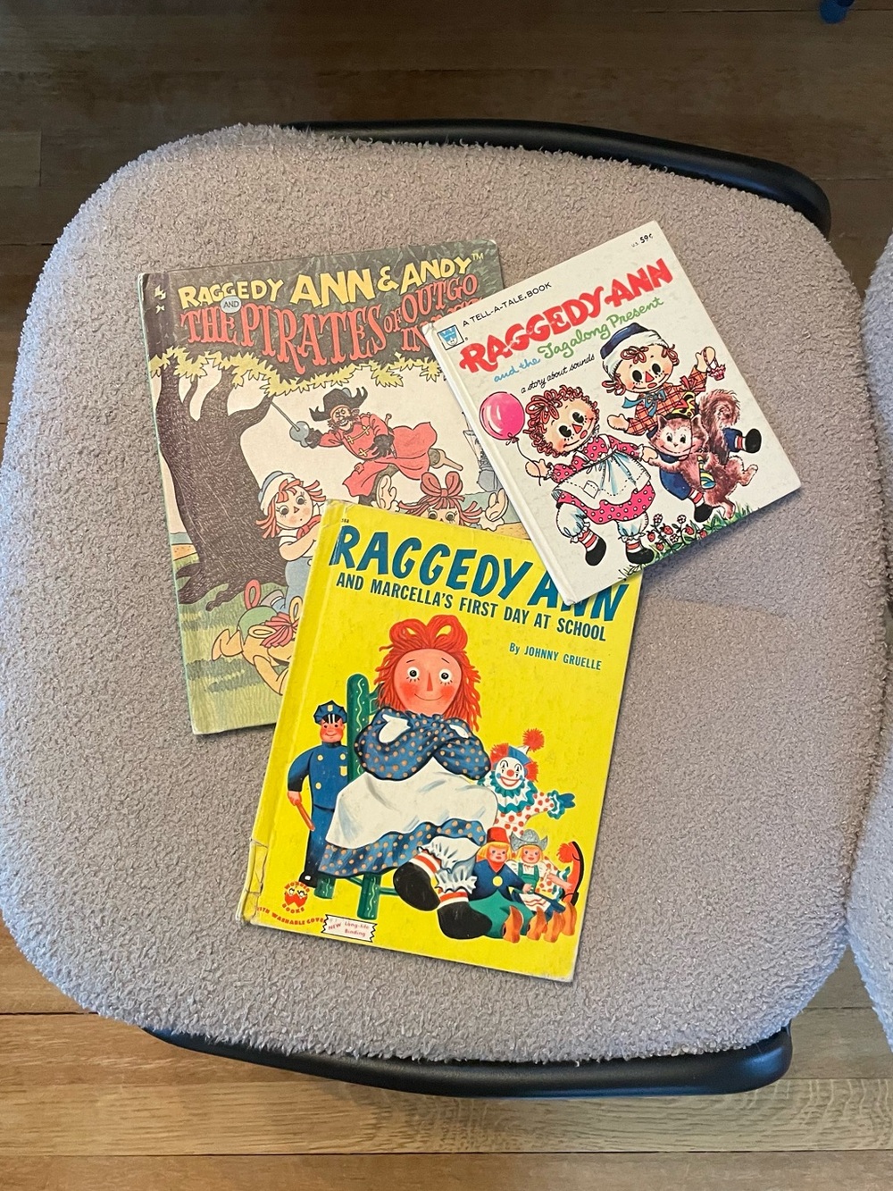 Vintage Raggedy Ann Book Bundle